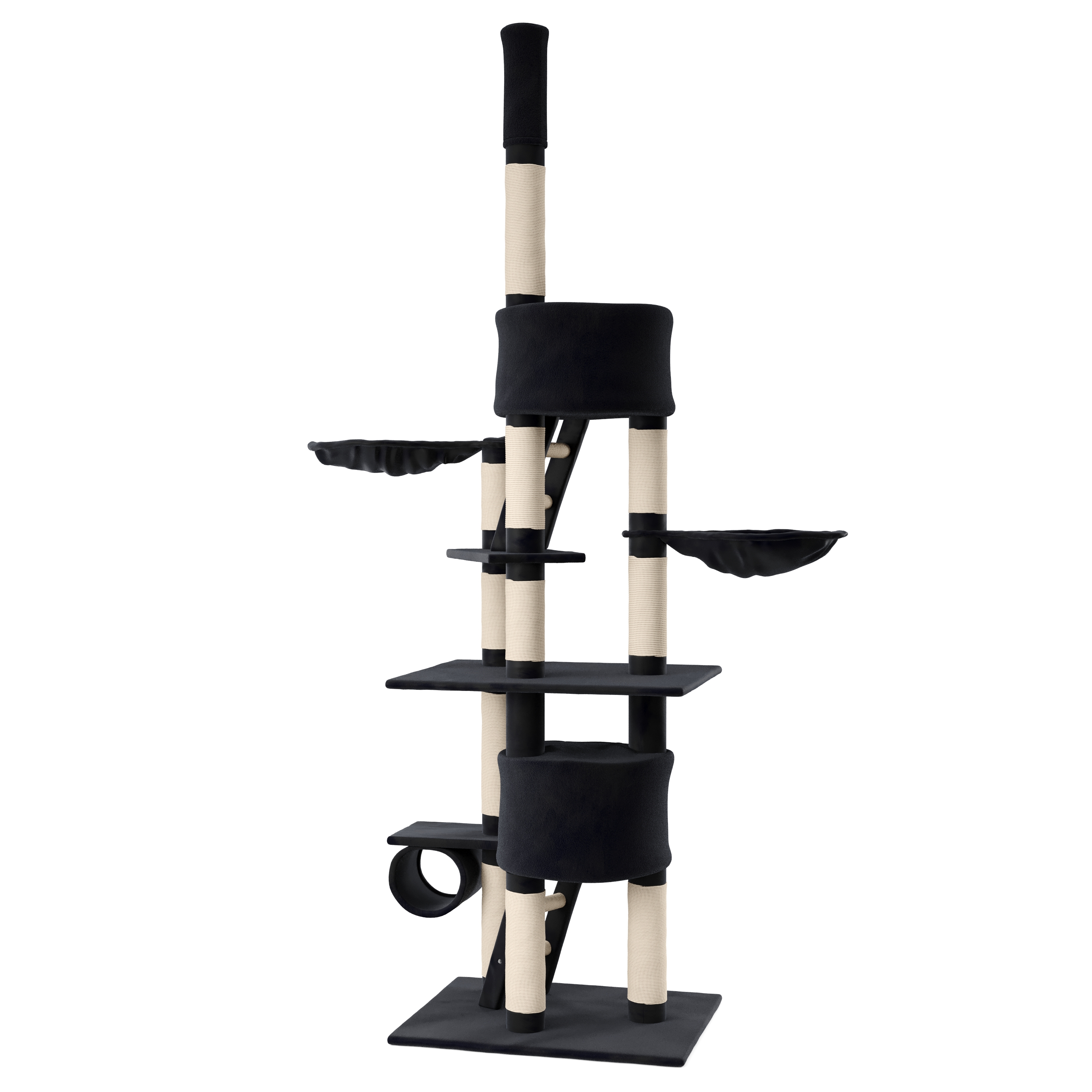 Katzenbaum FELIX 240 cm schwarz