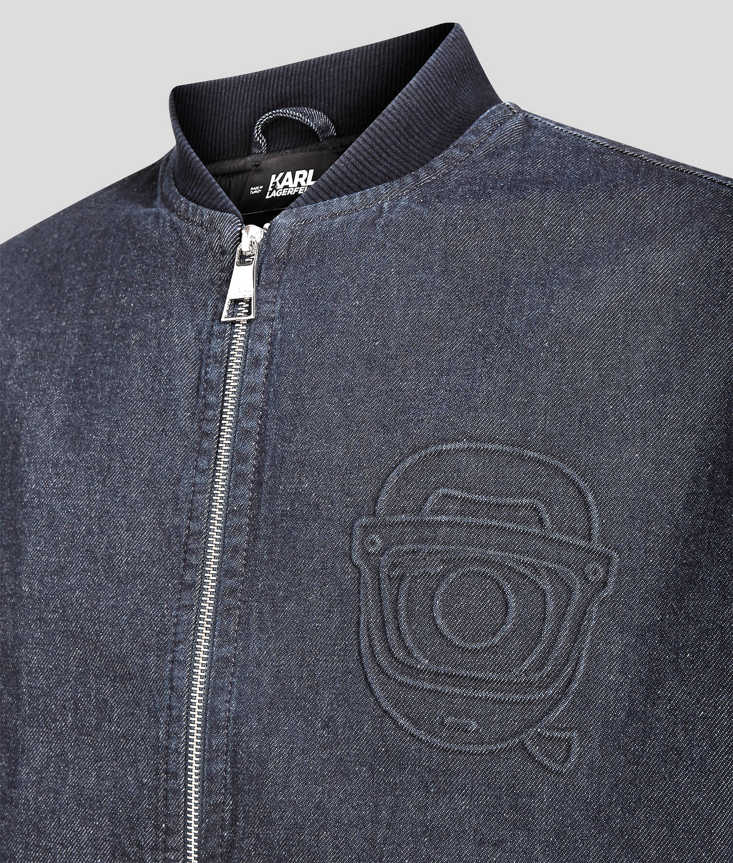 BLOUSON AVIATEUR EN DENIM KL X DARCEL DISAPPOINTS