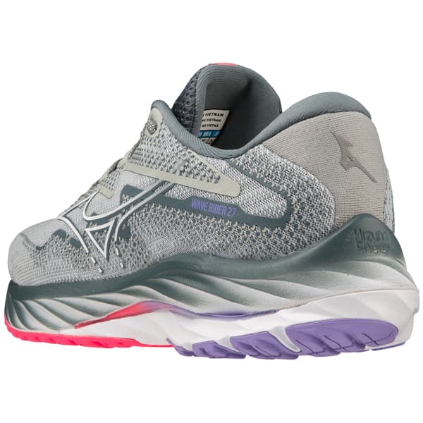 Chaussure running MIZUNO WAVE RIDER 27 W PEARL BLUE/WHITE/HIGH-VIS PINK