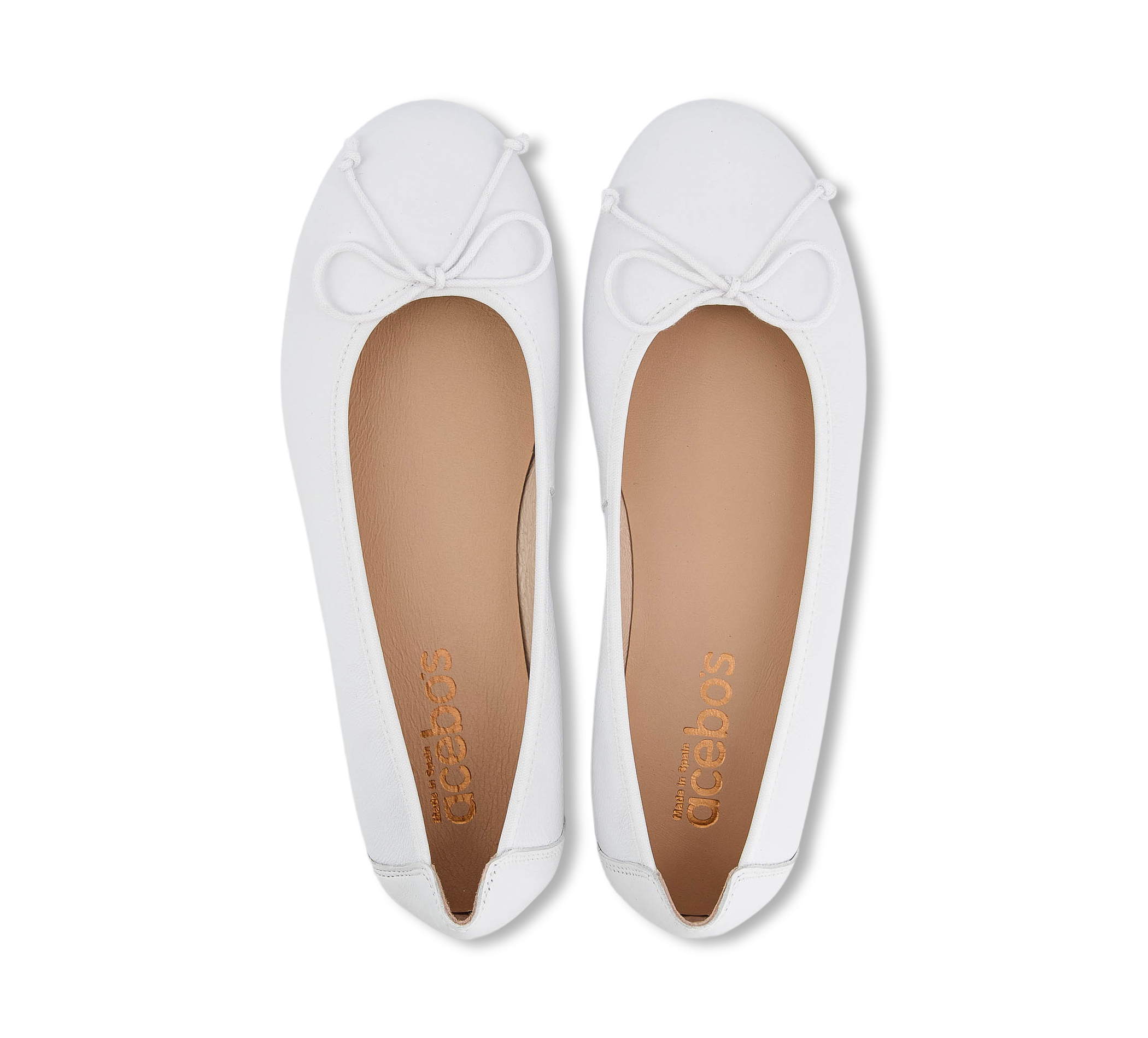 Acebos Ballerinas weiss