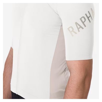 Maillot Manches Courtes Rapha Pro Team Training Blanc/Gris
