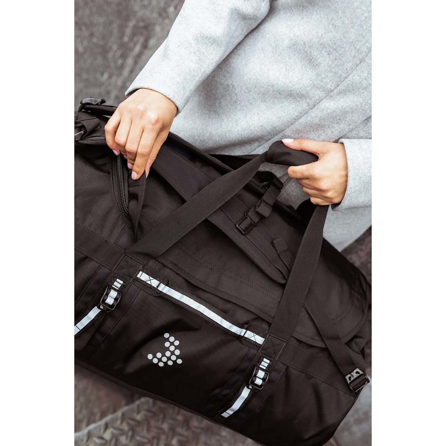Travelbags The Base Duffle Backpack S blue