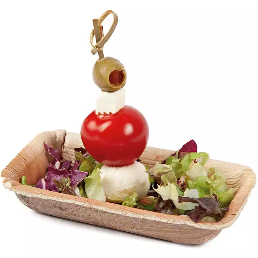 Luxentu Einwegschalen 11.5 x 11.5 cm 25er Set natur