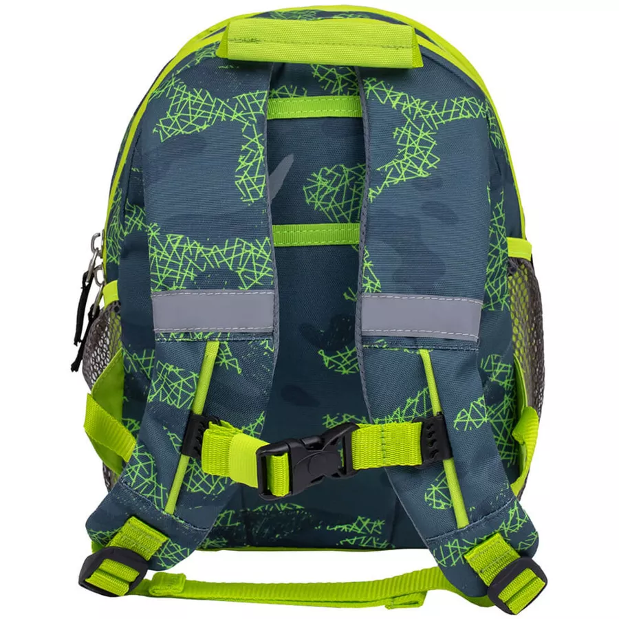Belmil Kindergartenrucksack Mini Kiddy Kindergartenrucksack für 1-3 Jährige Kinder mit Brustgurt Roaar
