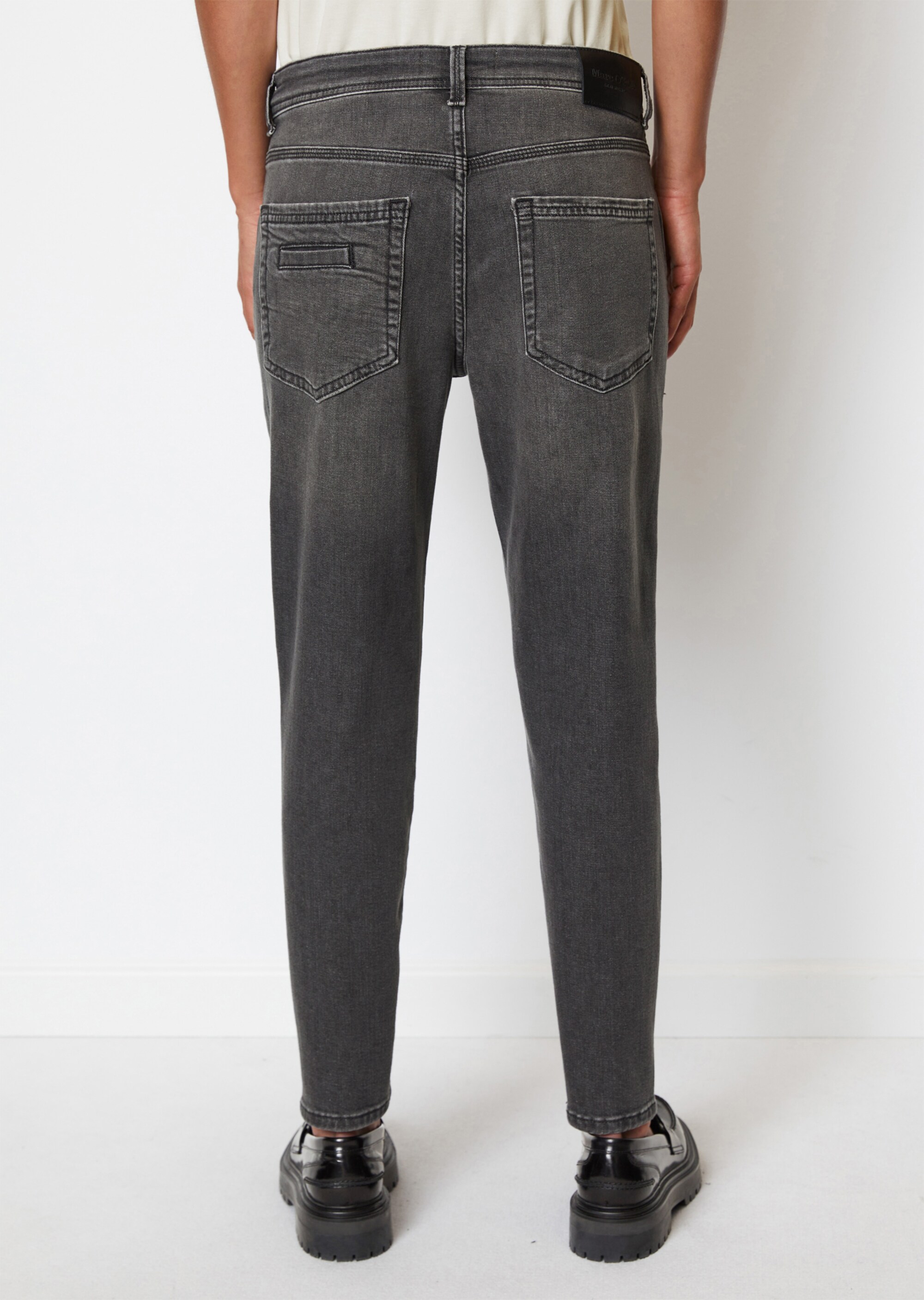 Boyfriend Pants Modell THEDA cropped aus Organic-Cotton-Lyocell-Stretch