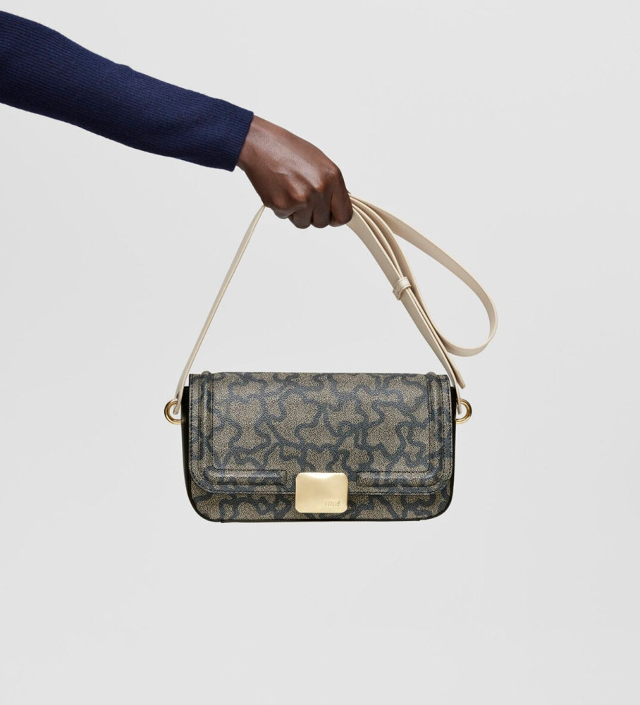 Bolsa transversal média Tous Kaos Icon preta