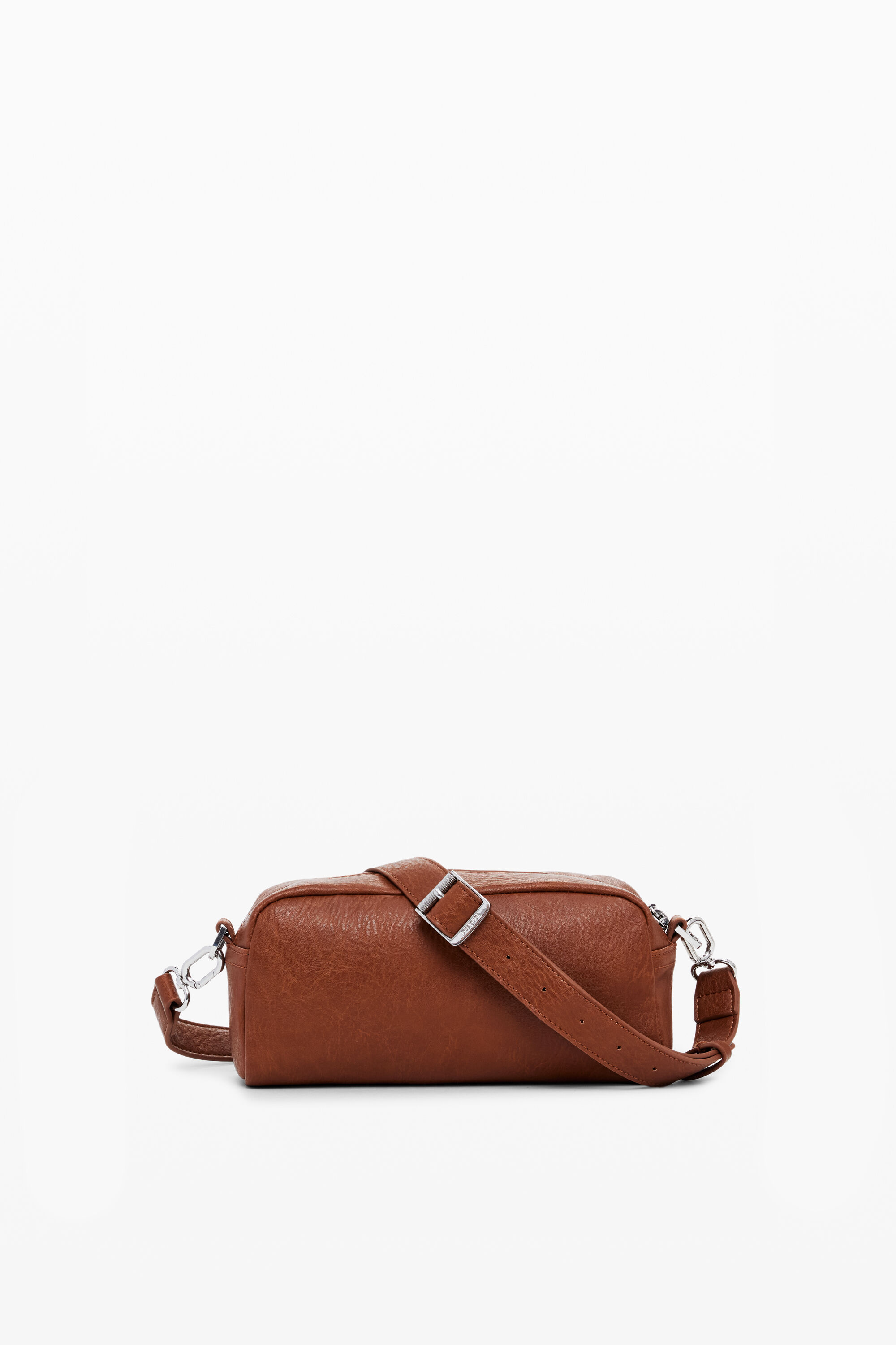 Bolsa transversal com vários bolsos