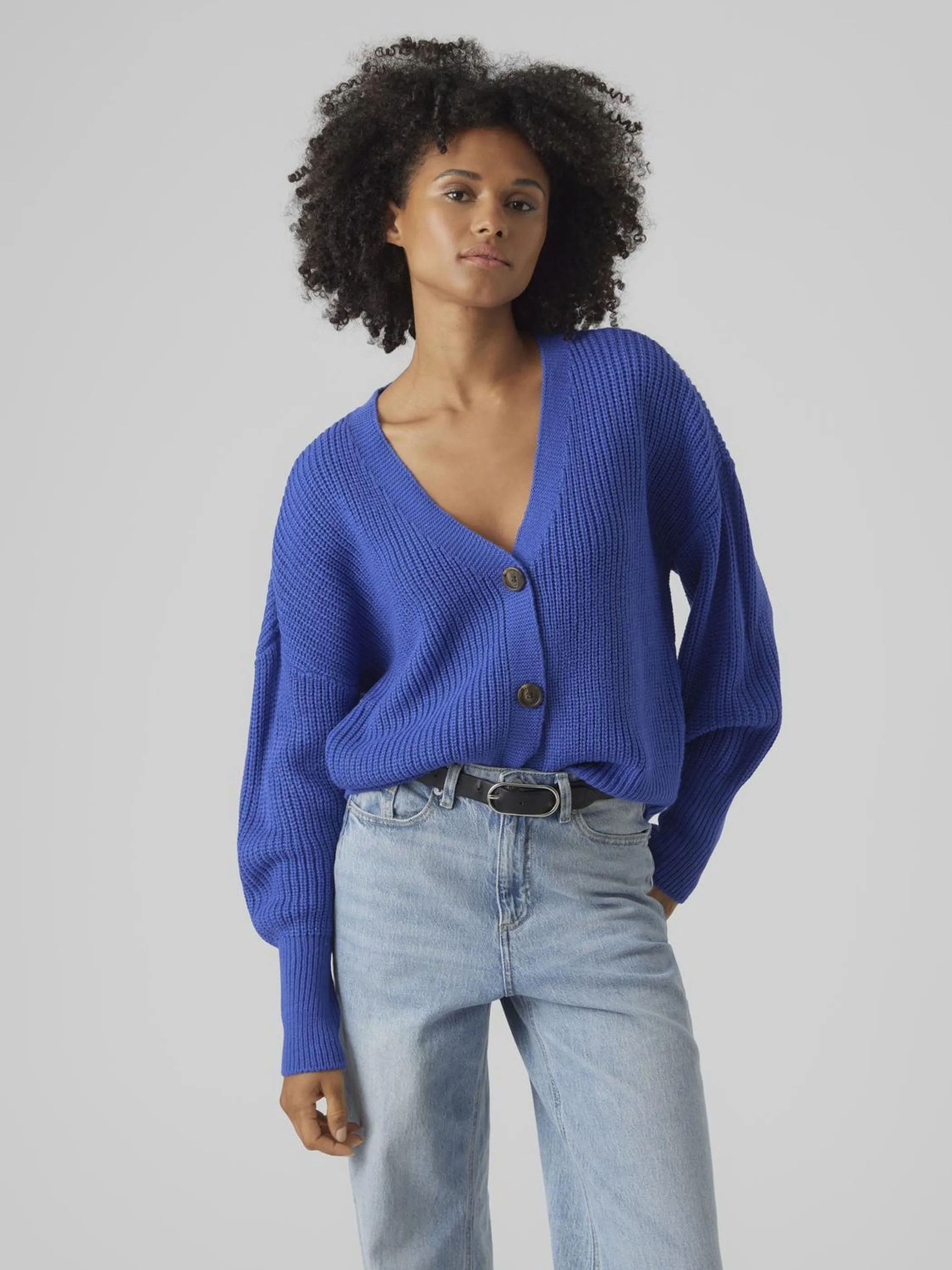 Vero Moda VMLEA LS V-NECK CUFF Cardigan