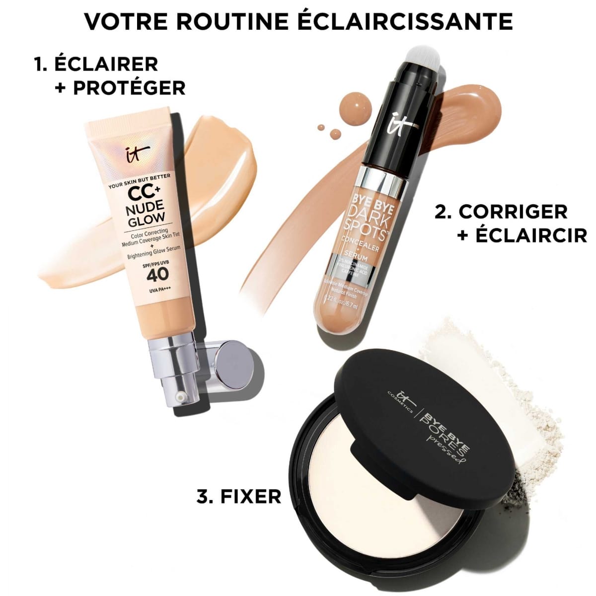 It Cosmetics Bye Bye Darkspots Concealer Correcteur de Teint + Sérum