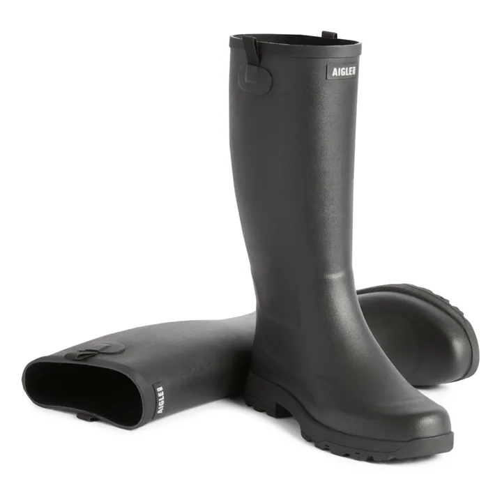 Aigle Bottes De Pluie Alya Hautes | Noir