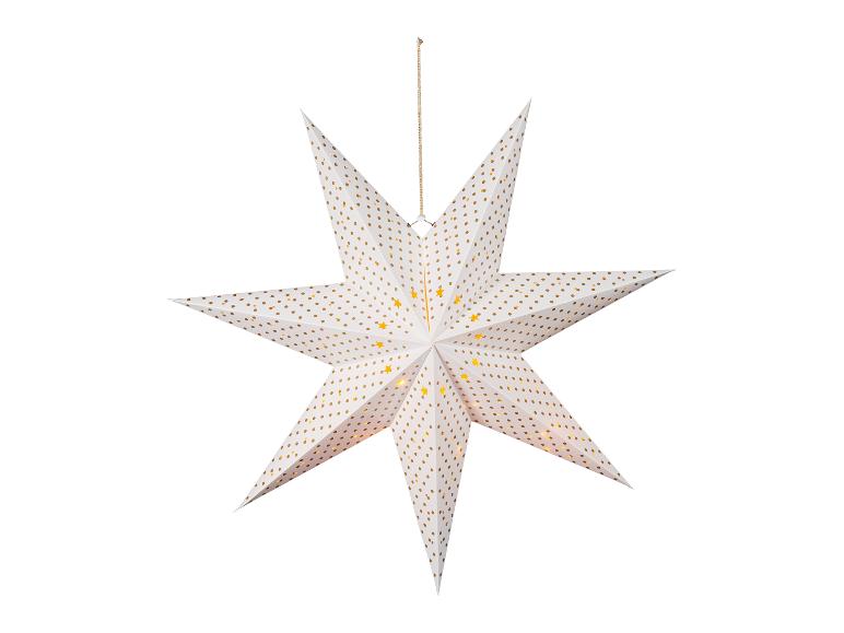 Kerstster met verlichting