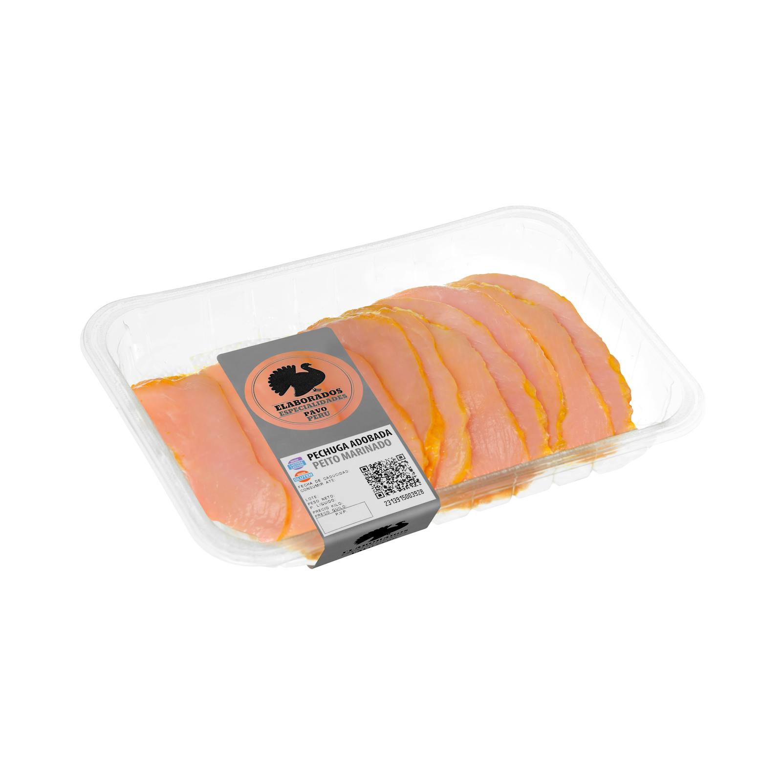 Filets de poitrine de dinde marinés