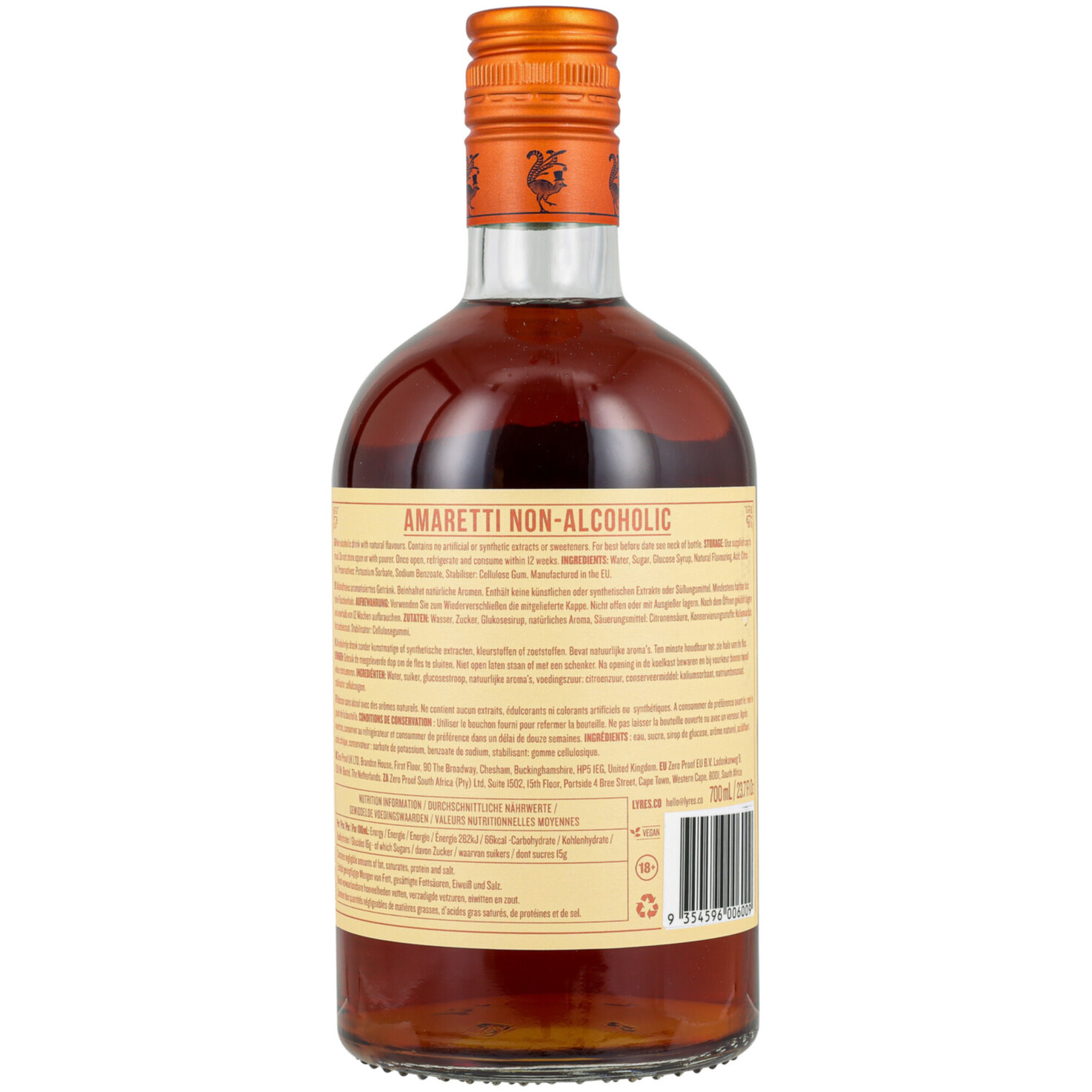 Lyre`s Amaretti alkoholfrei -70cl