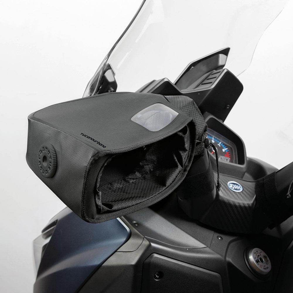 Tucano Urbano - Manchons Tarp - pour guidon sans rétroviseur Noir
