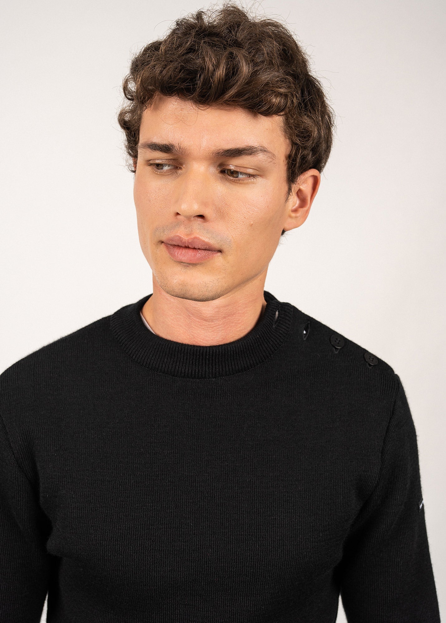 Pull marin uni Matelot