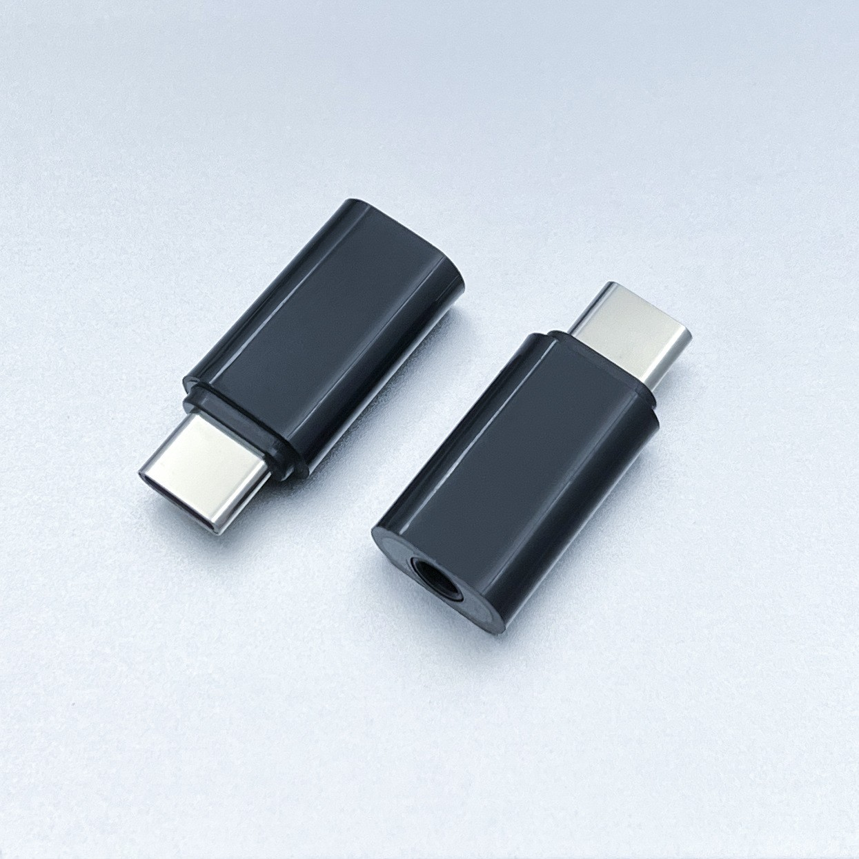 USB C auf 3.5mm AUX Klinke Adapter - Schwarz