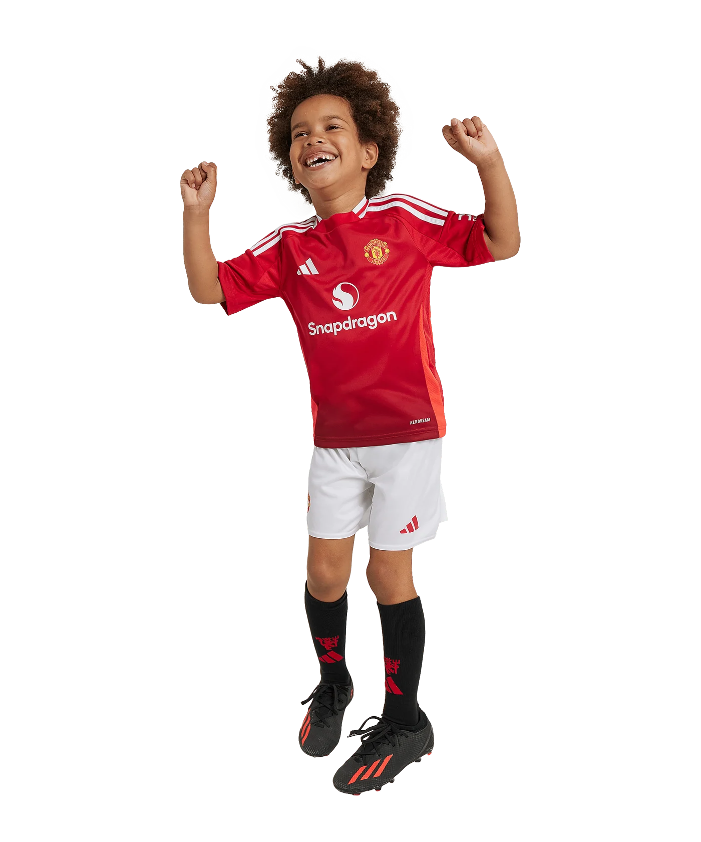 adidas Manchester United Minikit Home 2024/2025 Kids Rot