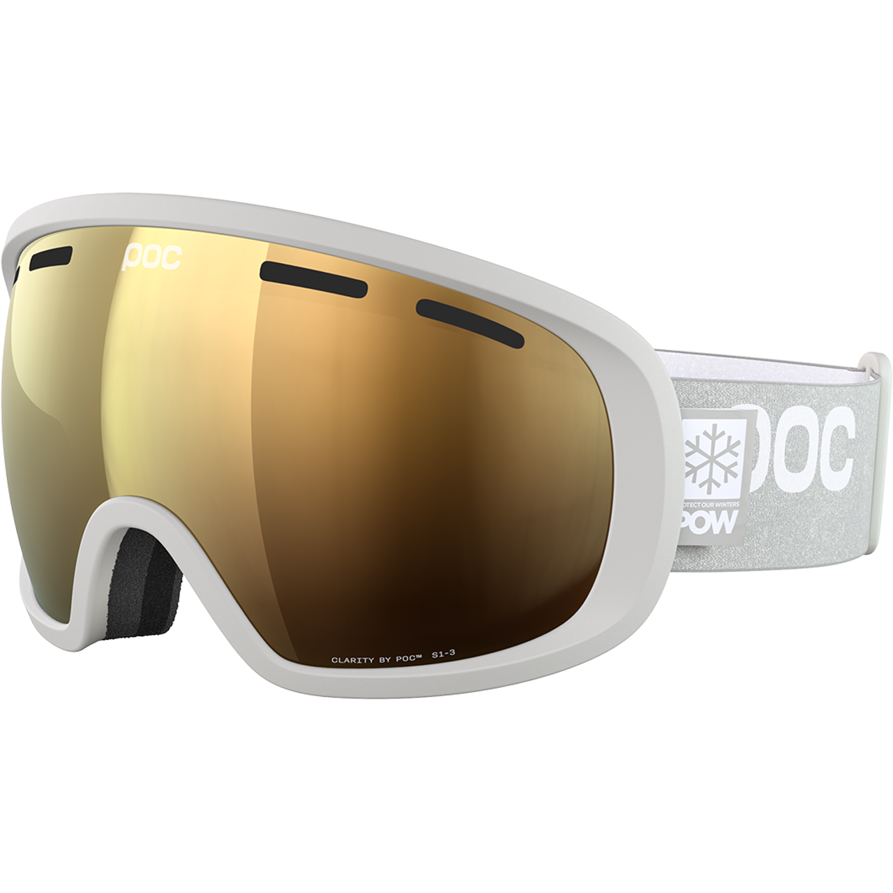POC Fovea Clarity POW JJ mineral grey/sunny gold | POC Skibrillen | POC | P | MARKEN | XSPO