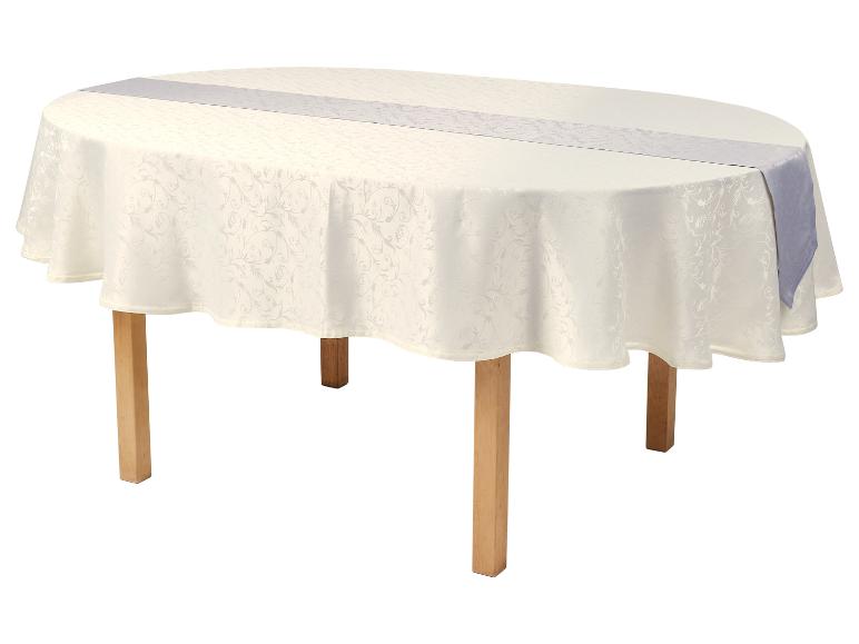 Set van 2 jacquard tafelkleden