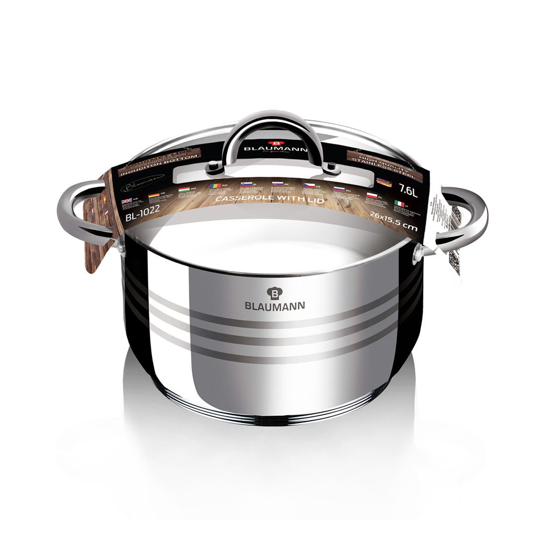 Blaumann Kochtopf Ø 26 cm Gourmet Line