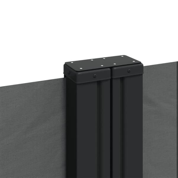 vidaXL Uttrekkbar sidemarkise 180x1200 cm antrasitt