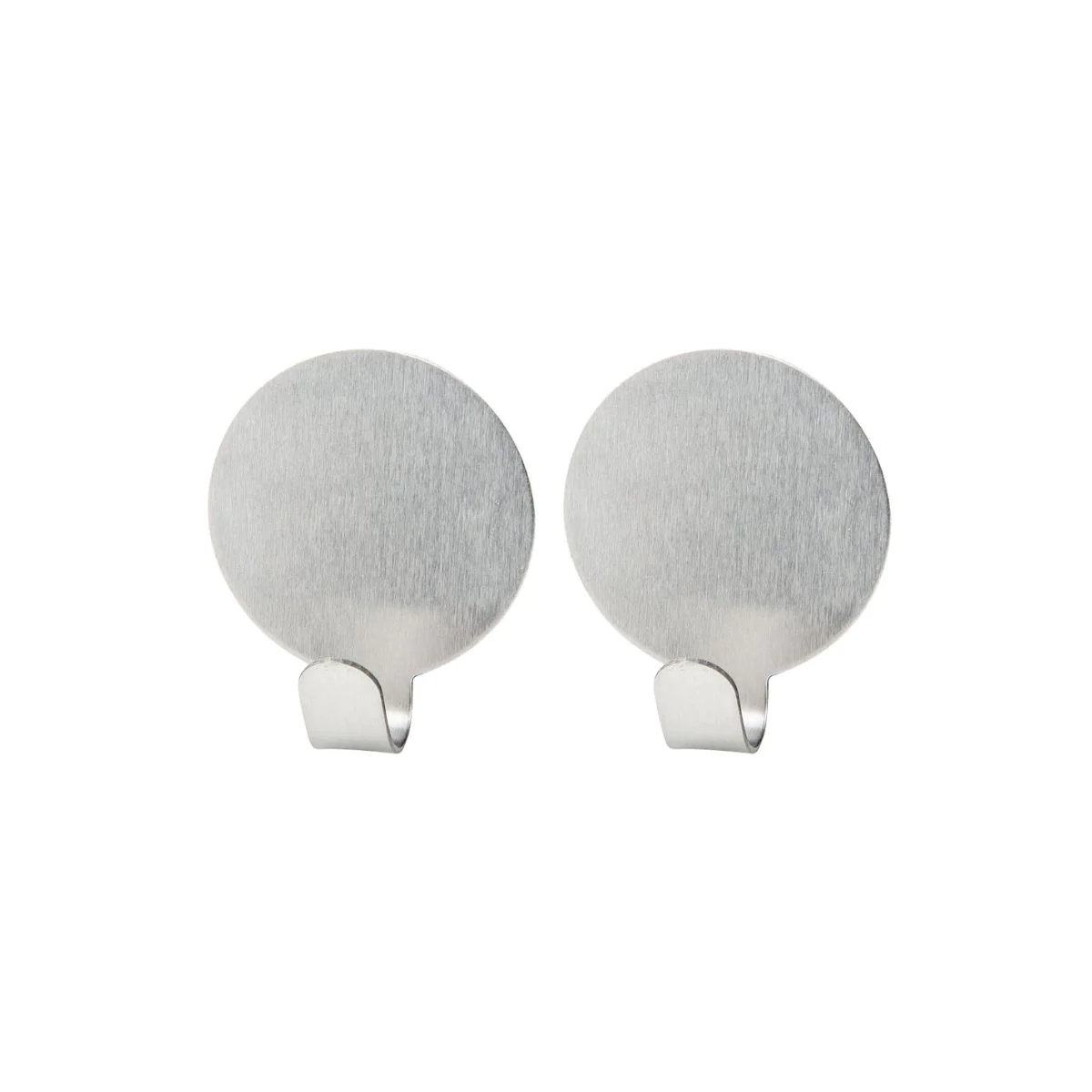 Lot de 2 crochet adhésifs ronds Tecno Fackelmann