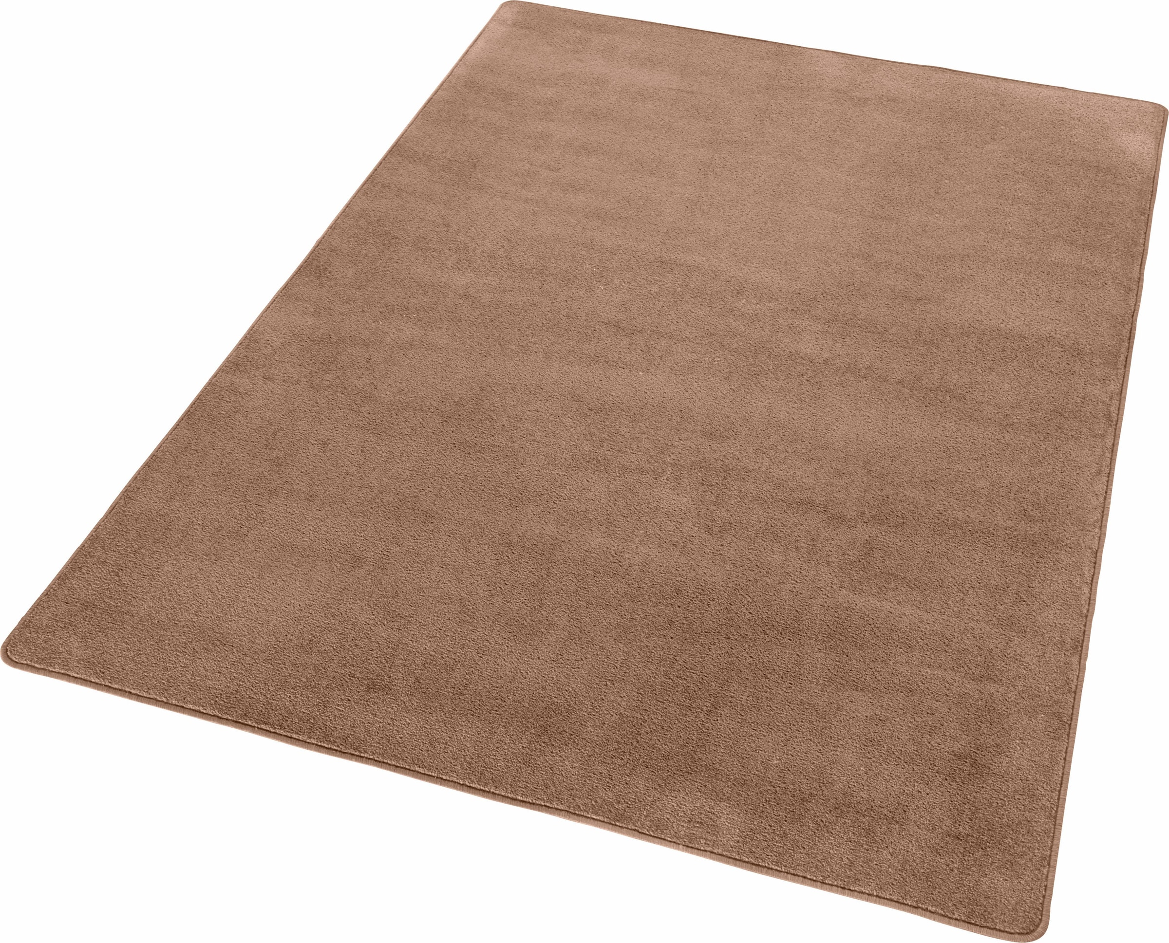 HANSE Home Teppich »Fancy« rechteckig 7 mm Höhe Kurzflor, Läufer, uni, gekettelt, Wohnzimmer, Schlafzimmer, Esszimmer