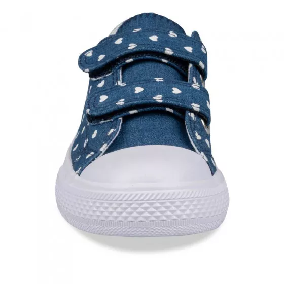 Baskets BLEU LOVELY SKULL