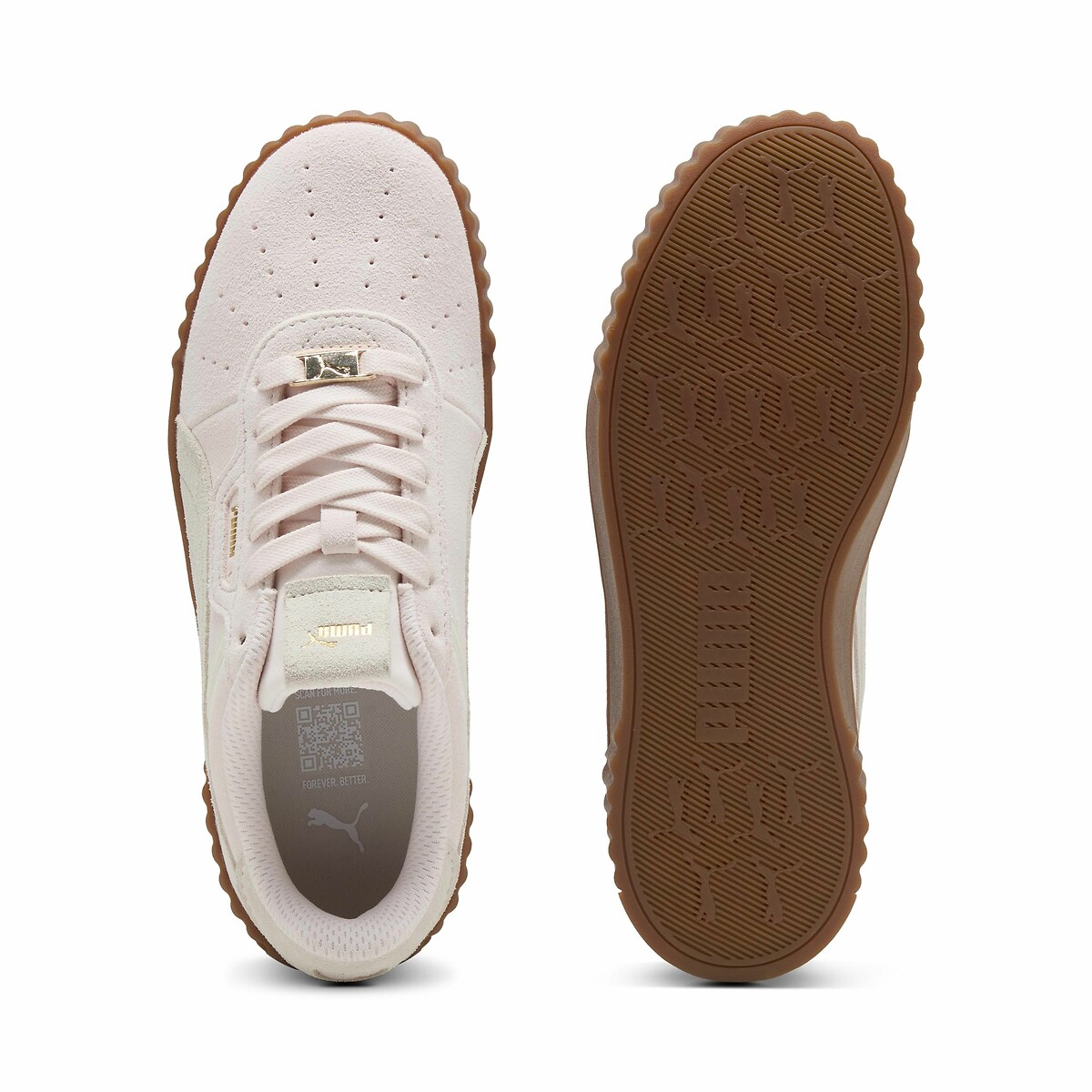 Tênis PUMA Carina 3.0 de camurça de luxo