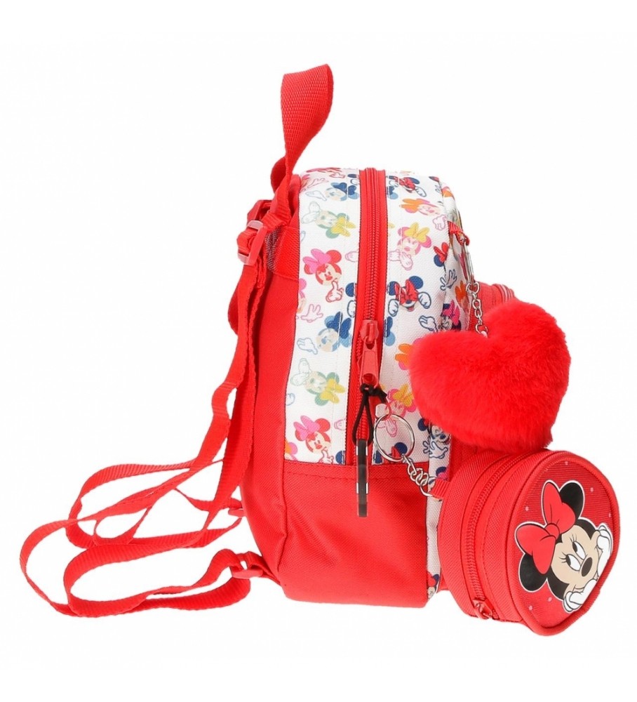 Joumma Bags Mochila de Guardera Minnie Diva rojo -19x23x8cm-