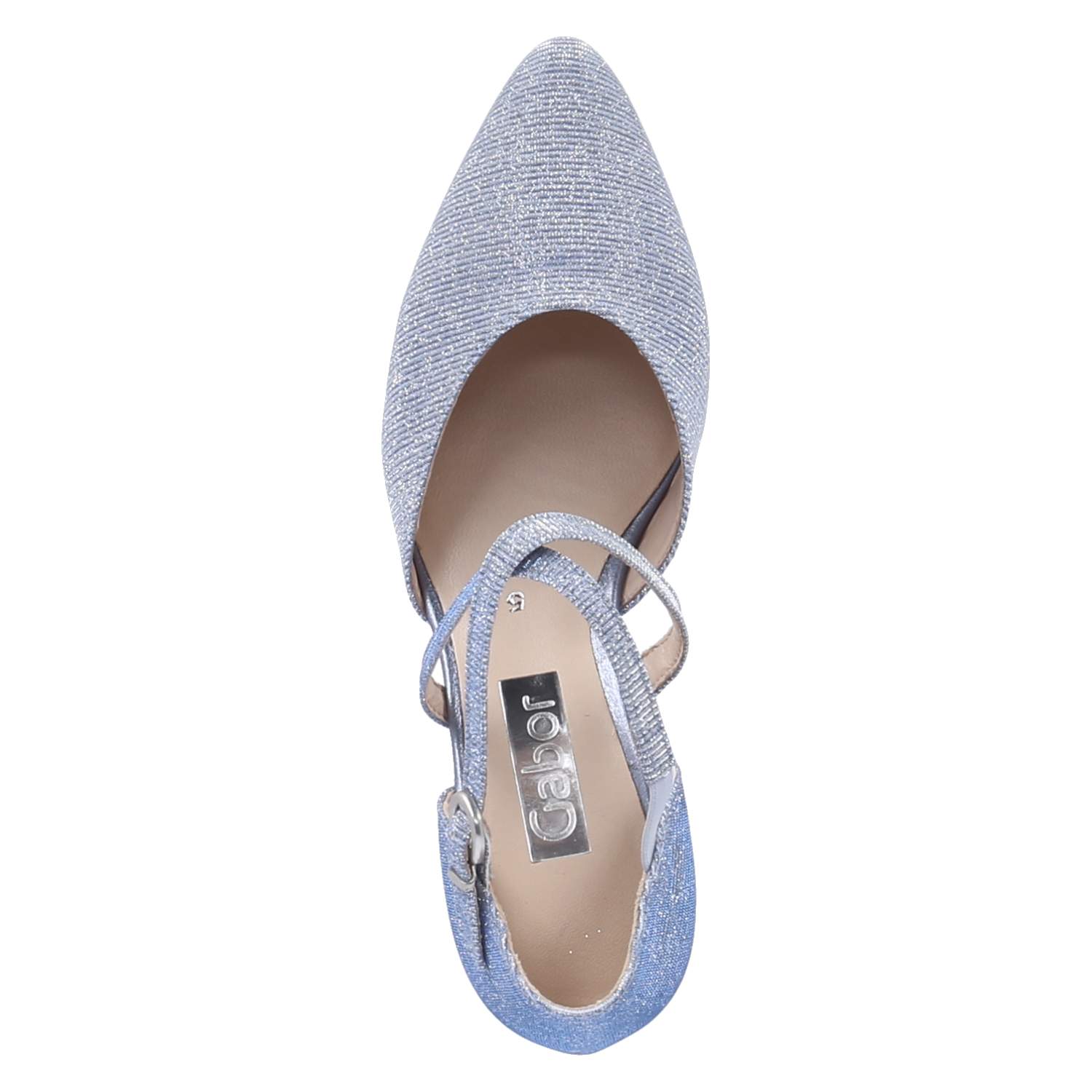 Gabor Spangenpumps - aquamarin