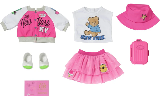 Baby Born Puppenkleidung »Deluxe Reiseoutfit 43 cm«