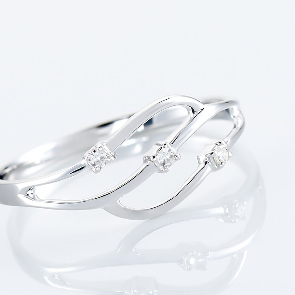 Bague Marnie Or Blanc Diamant