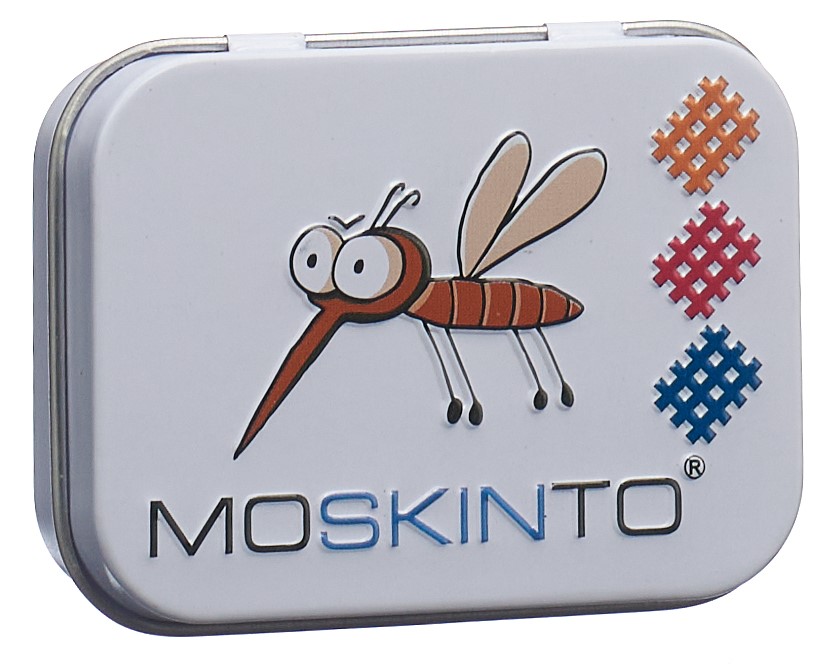 MOSKINTO Insektenstichpflaster Blechdose 42 Stk