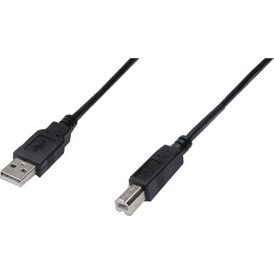 Câble de raccordement USB, USB-A - USB-B mâle, 1 m