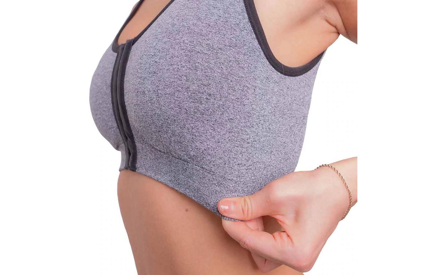 Posture BH Damen grau LSport Büstenhalter für eine gute Körperhaltung
