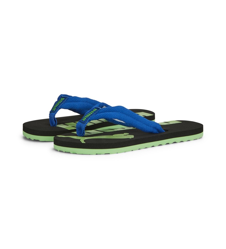 Sandálias Puma Epic Flip v2 PS, Azul, Preta