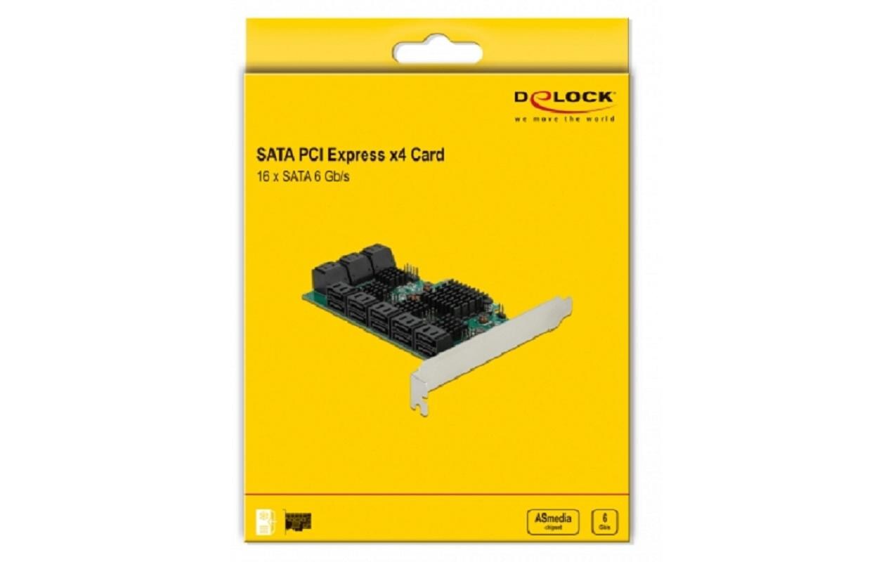 RAID-Controller 16 Port SATA<br>PCIe-Schnittstellenkarte mit 16x 2 Pin Pfostensteckern