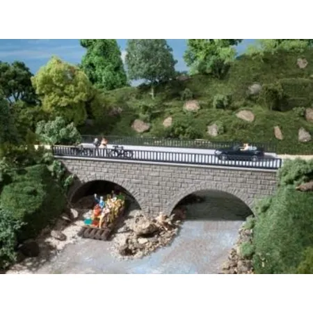 Auhagen Kleine Straßenbrücke