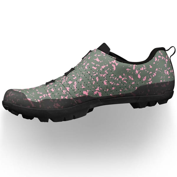Chaussure VTT automatique FIZIK TERRA ATLAS GREEN/SPLASH PINK