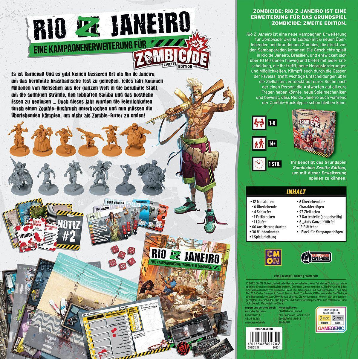 Zombicide 2. Edition - Rio Z Janeiro