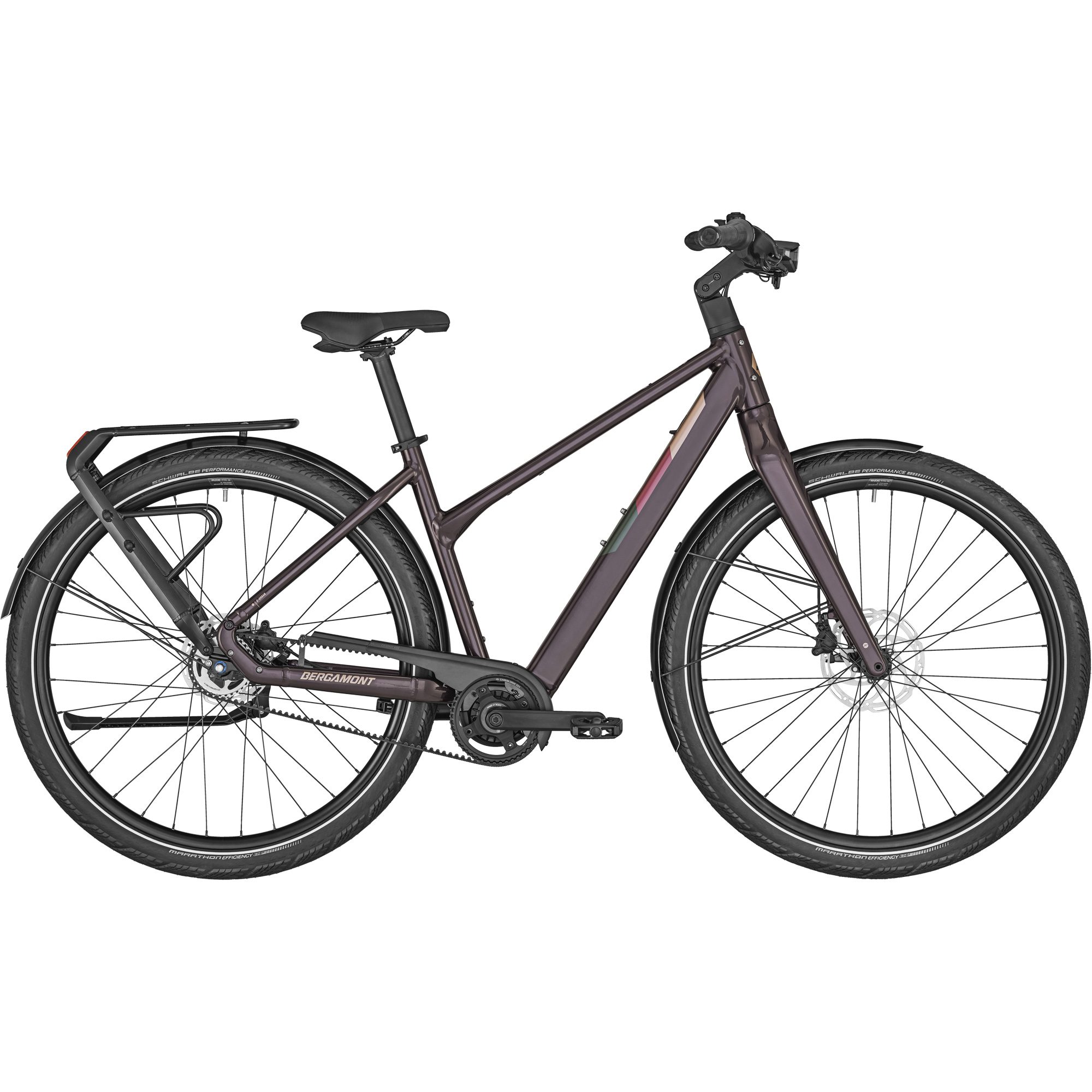Bergamont E-Vitess Expert Lady Urban E-Bike cassis red