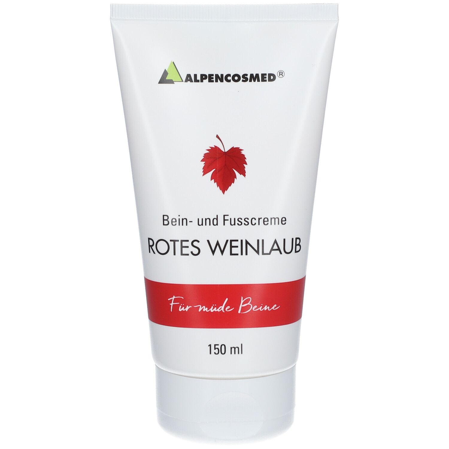 ALPENCOSMED® Rotes Weinlaub Bein- und Fußcreme