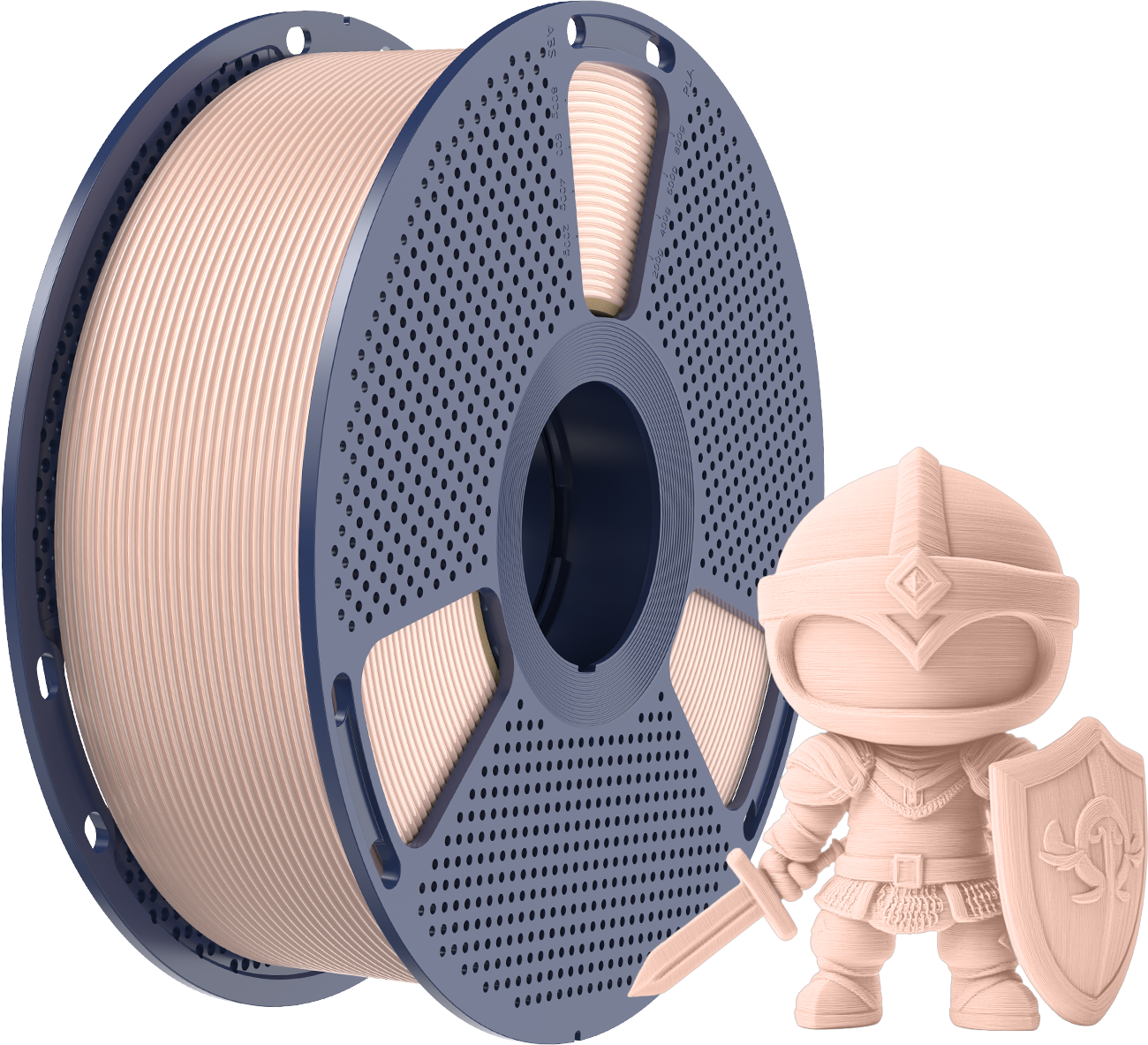 SUNLU  PLA+ Beige, 1,75 mm / 1000 g    Modifiziertes PLA Filament mit hoher Zähigkeit