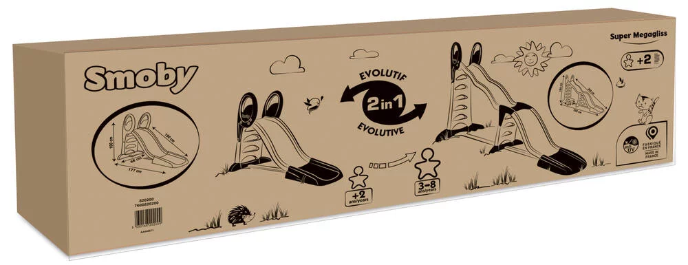 TOBOGGAN SUPER MEGAGLISS 3M60