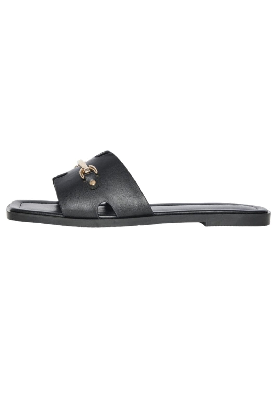 Pieces Pcmarianne Sandal 4455005 black gold chain