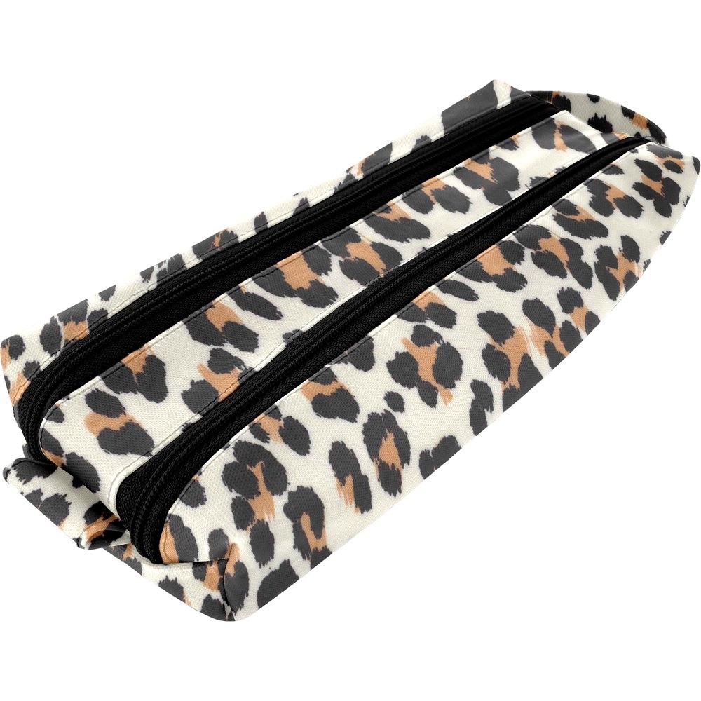 Trousse Double Compartiment Leopard