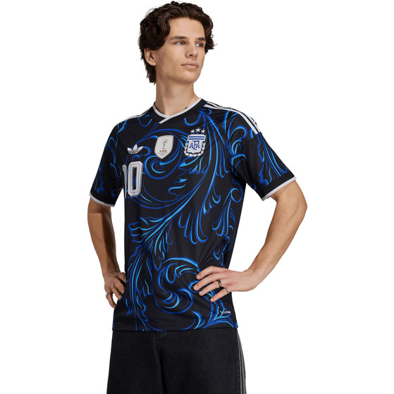 adidas Argentinië Uit Shirt Messi 10 WK 2026