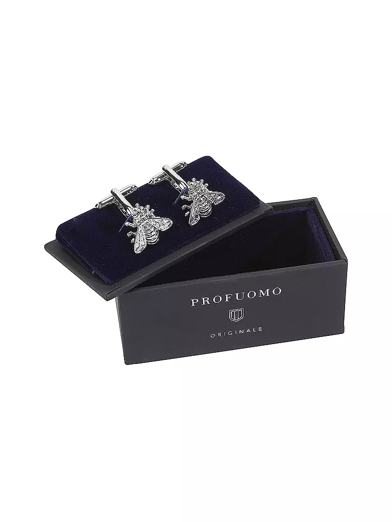 PROFUOMO Manschettenknöpfe silber