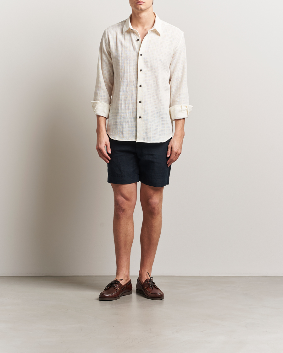 Peregrine Cotton Resort Shirt White